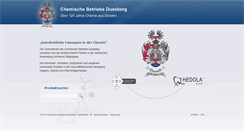 Desktop Screenshot of chemische-betriebe-duesberg.de