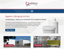 Tablet Screenshot of hedola.chemische-betriebe-duesberg.de